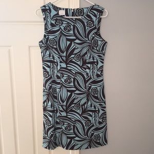 AGB Turquoise and Brown dress